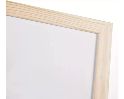 Pizarra Blanca Con Marco De Madera Acrílica 30x40cm