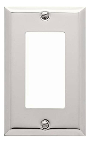 Baldwin 4754.260.cd Classic Square Beveled Edge Single Gfci