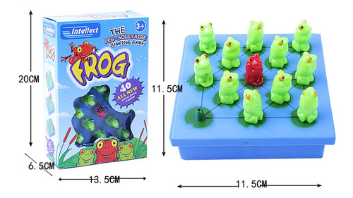 Juegos De Ajedrez Rana Peg Solitaires Trampolín Intelecto