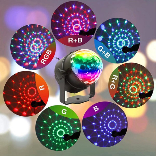 . Iluminación Led Para Globos, Led Rgb De Color, Para Fiesta