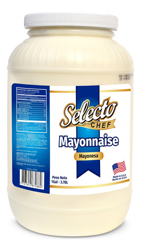 Mayonesa Selecto Chef Tradicional 3.78lt - mL a $22