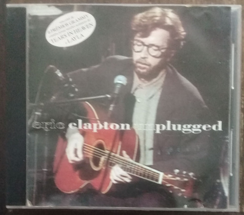 Cd (vg+) Eric Clapton Unplugged 1a Ed Br 1993 S/barcode Raro
