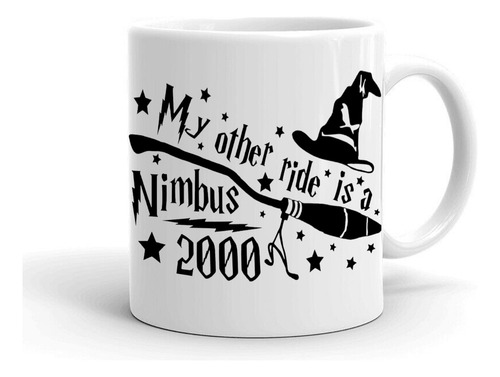 Taza/tazon/mug Hp Escoba Nimbus 2000