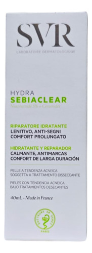Svr Sebiaclear Hydra 40ml Todo Tipo De Piel Día/noche
