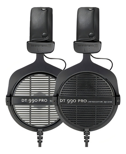 Auriculares Beyerdynamic Dt 990 Pro (250 ohmios) Negro