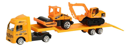 * Camiones De Remolque De Plataforma Plana R Toy, Alloy