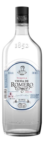 Pack De 4 Tequila Viuda De Romero Blanco 1 L