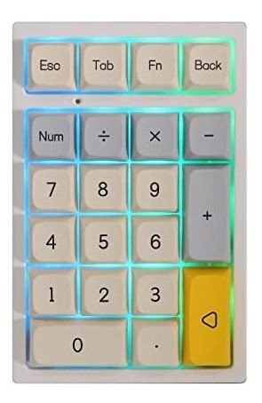 Epomaker Th21 Numpad Rgb Backlight, Programmable, Xda Pbt