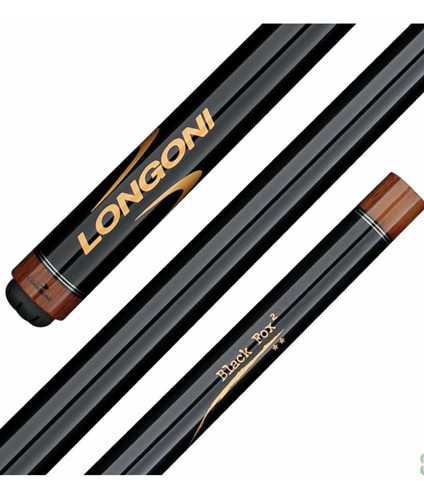 Longoni Carom Cue Black Fox