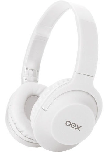 Fone De Ouvido Com Microfone Oex Hs207 Flow Branco