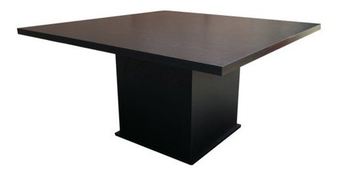 Imagen 4 de 5 de Mesa De Comedor 140x140cm En Melamina Mercadomuebles