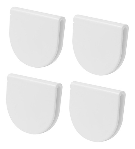 4x Clips Para Cortina De Ducha, Suministros Duraderos Para