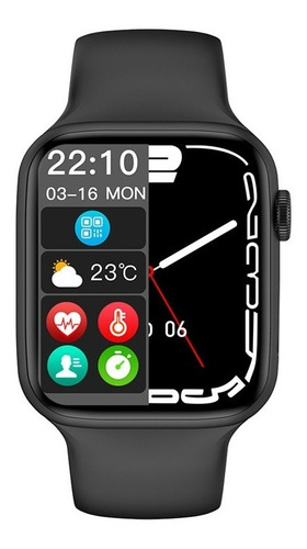 Relógio Pulso Smartwatch W27 Serie7 Android Ios Original 