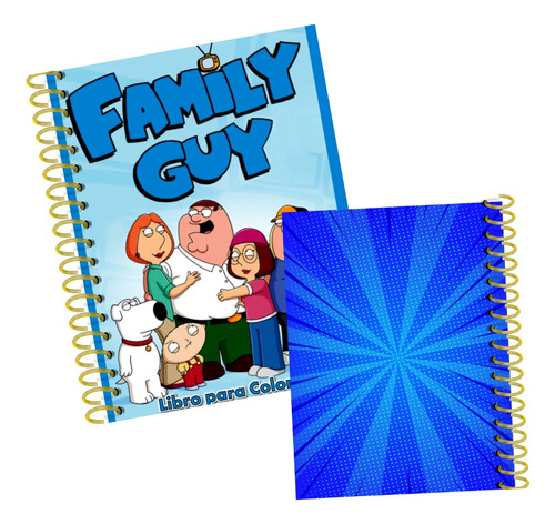 Libro Para Colorear Family Guy