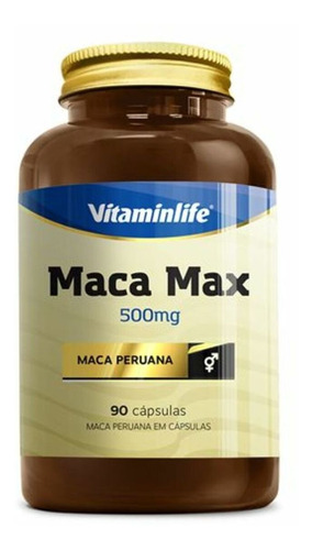 Maca Max - 90 Cápsulas - Vitaminlife