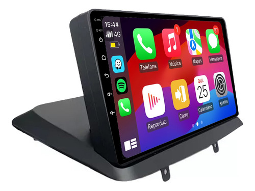 Multimidia Fiat Doblo 9p Android Carplay 2/32gb Voz