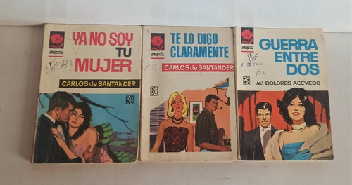 Antiguas Novelas De Romance - Carlos Santander