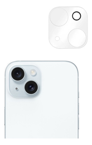 Vidrio Protector Camara Para iPhone 15 / 15 Plus Nuglas 9h