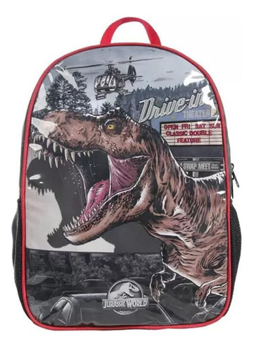 Mochila De Costas Escolar Dinossauro Jurassic World