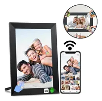 Comprar Porta Retratos Fotos Videos Digital Inteligente Wifi Tela Lcd Touch Screen 10,1 Polegadas Ios Android 16gb Memoria Sd Cheerylux Cyl-p1 Preto