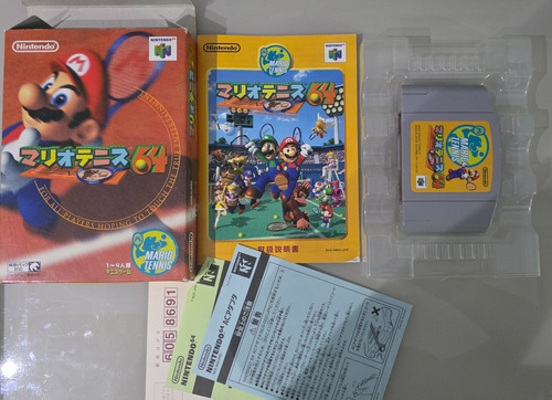 Mario Tennis - Físico - Nintendo 64 - Coleção Mario (Usado)