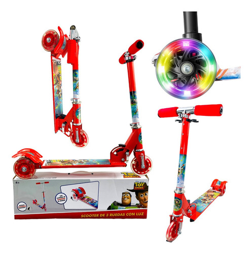 Monopatín Diablo De Pie Toymark T364154 Toy Story Naranja Para 3 - 10 Aprox