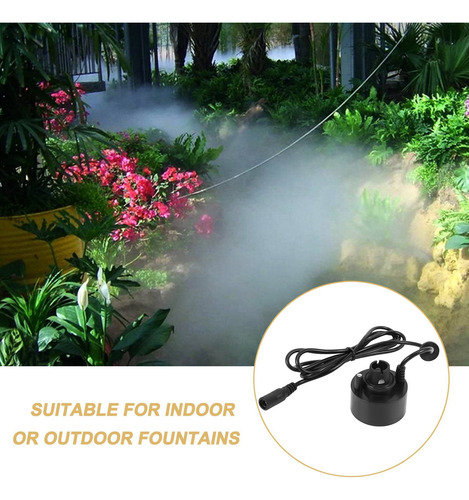 Fuente De Agua Para Estanque Fo, Nebulizador, Ultrasónico, 4