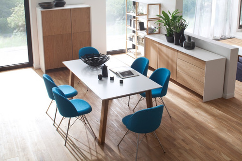 Imagen 3 de 4 de Mueble Aparador En Madera Lacada Y Flormorado Ref: Amatista