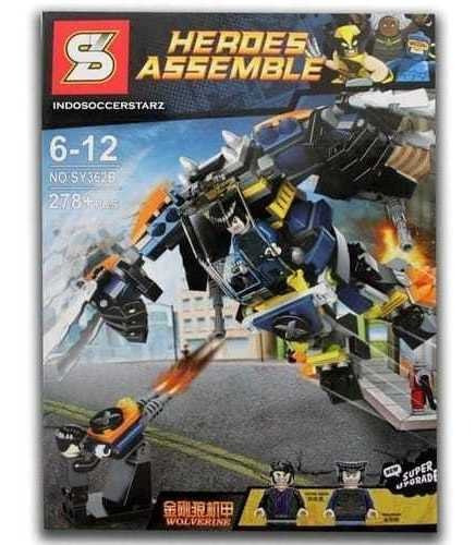 Símil Lego Wolverine Robot 