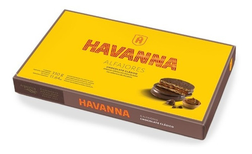 Alfajores Havanna Chocolate 6 Unidades