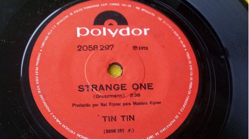 Vinil Rock Tin Tin Strange One Halfway Up The Wall Compacto