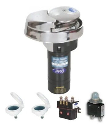 Imagem 2 de 7 de Guincho Elétrico Vs 600 Corrente Din 766 6mm Lancha