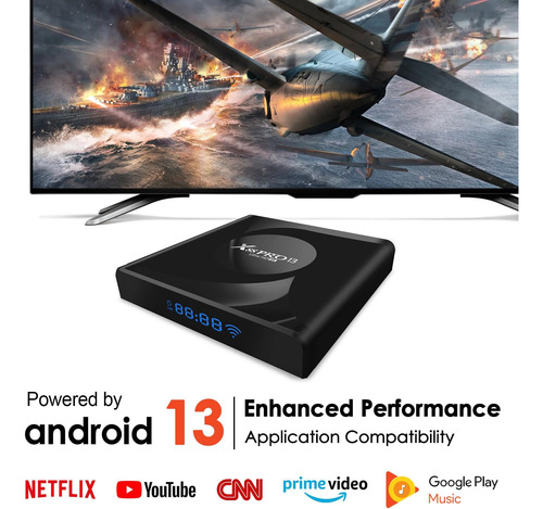 Android Tv Box 130, Android Box De Cuatro Núcleos, 64 Bits,
