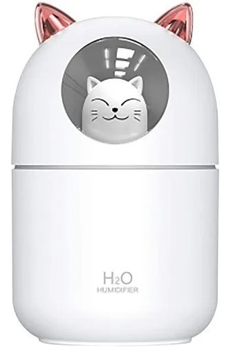 Humidificador Difusor Olores Led Gato Esencias Multiusos Usb