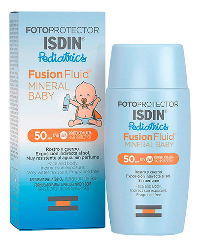 Isdin Fotoprotector Mineral Baby Spf 50, 50 Ml