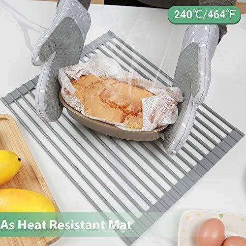 Rejilla Para Secar Platos Ohuhu Enrollable Multiusos Durable