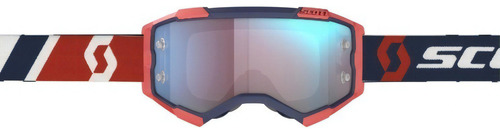 Óculos Motocross Scott Fury Cor da armação Vermelho/Azul