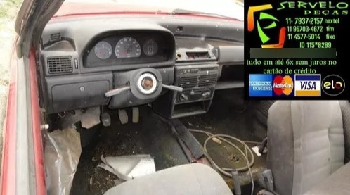 Imagem 6 de 6 de Sucata Fiat Uno (p/ Retirada De Peças).
