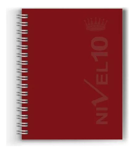 Cuaderno Tapa Dura A4 Nivel 10 Original 120 Hojas Lisas