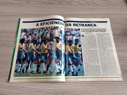 Revista Veja 349 Brasil Tetra Romario Bebeto Parreira Y886