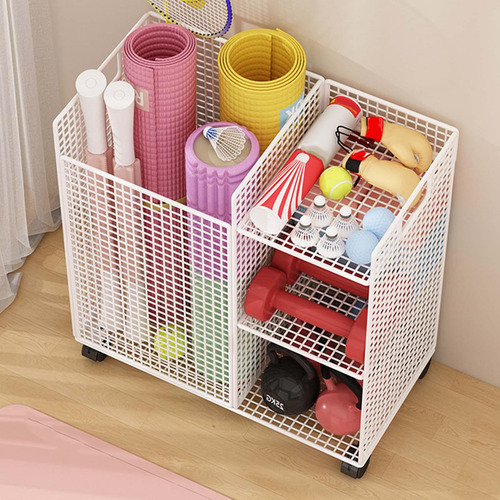 Estantería Para Guardar Accesorios De Ejercicio En Casa