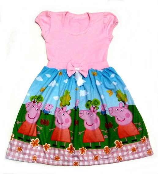 vestido da peppa mercado livre