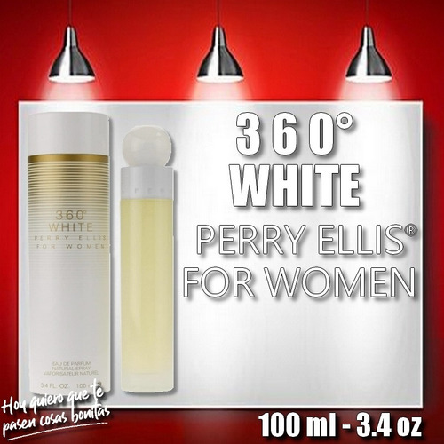 Perfume 360 White Perry Ellis 100% Original Dama