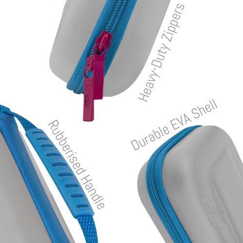 Imagen 3 de 7 de Estuche Nintendo Switch Lite Funda Bolso Pokemon Orzly Original Rigida Para Consola Y Accesorios