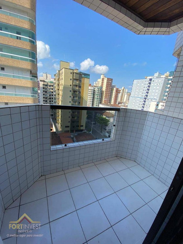 Imagem 4 de 11 de Apartamento Com 2 Dormitórios À Venda, 90 M² Por R$ 315.000,00 - Vila Guilhermina - Praia Grande/sp - Ap2099