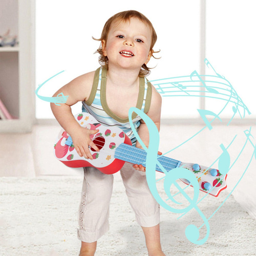 Guitarra Pequeña De 4 Cuerdas Para Niños Y Principiantes