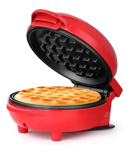 Mini Maquina Para Hacer Waffles Alimentos Recetas Cocina 