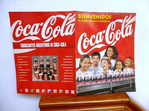 Antigua Publicidad  Coca Cola - Programa De Visitas A Planta