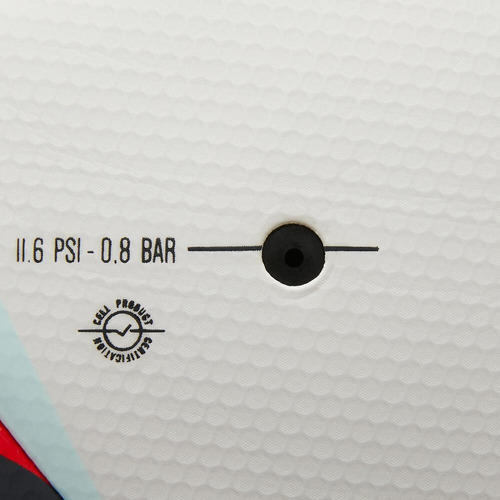 Bola De Futebol F550 T5 - Tamanho 5 Cor Branco-vermelho