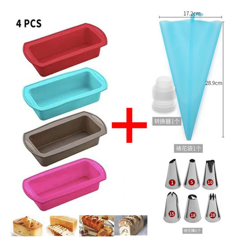 Molde De Silicona Para Horno, Tortas, Tortas, Tortas